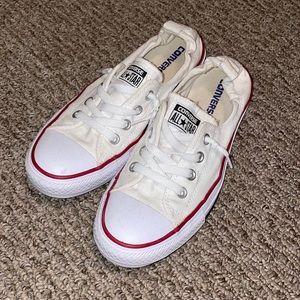 Converse size 7.5 worn once